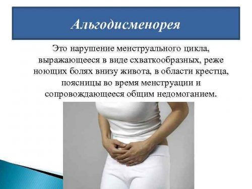 Альгодисменорея