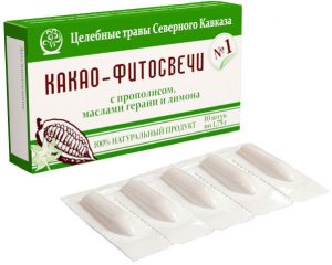 Какао-фитосвечи