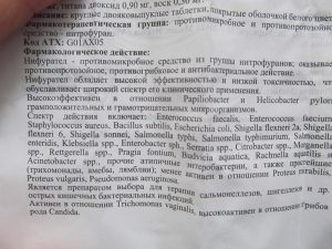 Фармакологическое действие