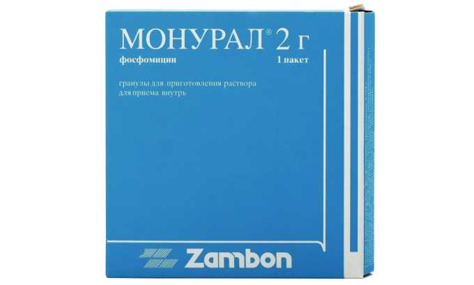 Чтобы подавить инфекцию, пациентам назначают антибиотик Монурал