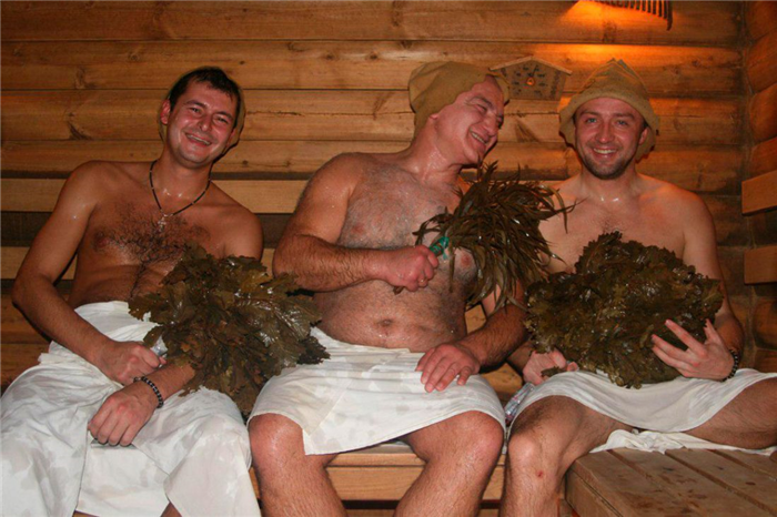 В парной