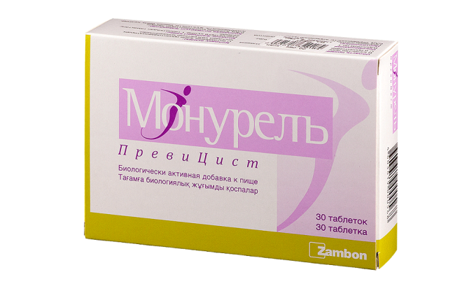 Главным действующим веществом препарата Монурель является экстракт плодов клюквы