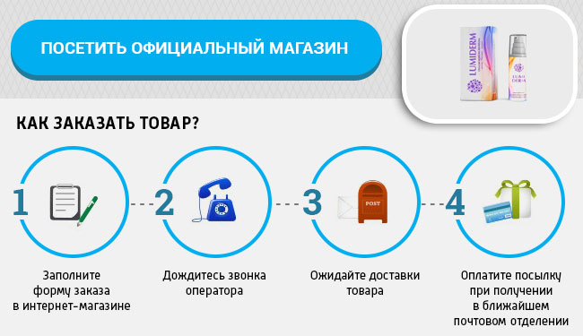 Инструкция по заказу препарата Люмидерм