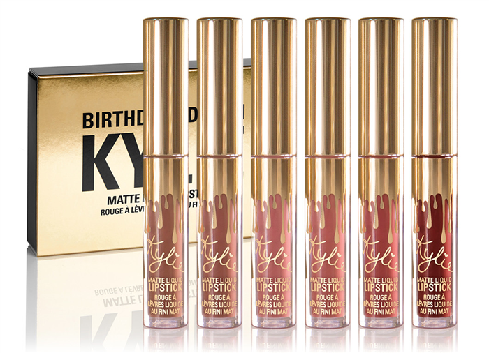 Набор жидких помад Kylie Birthday
