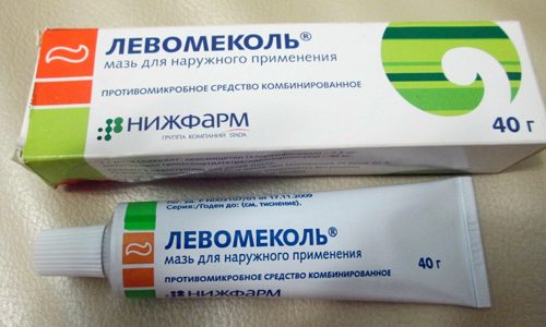 Противомикробная мазь Левомеколь
