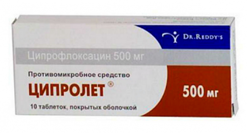 Ципролет при простатите