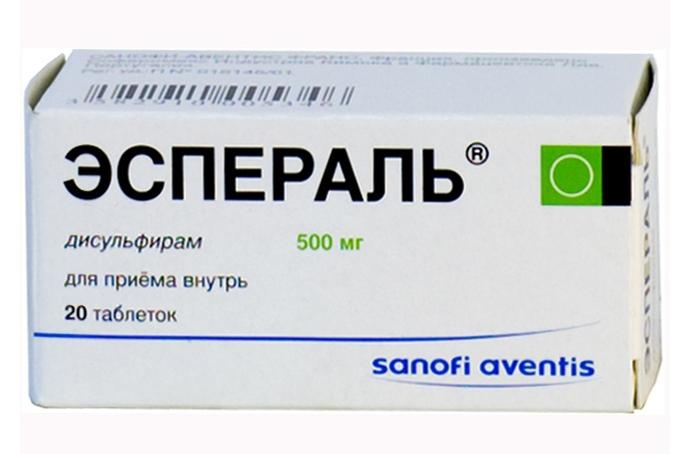 Средство от алкоголизма без ведома больного - Эспераль