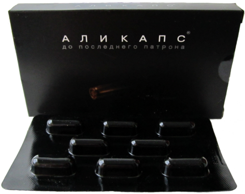 Препарат Аликапс от потенции