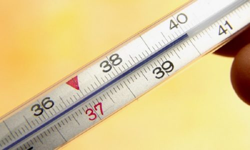 Острая форма пиелонефрита заявляет о себе повышением температуры тела до +39°С