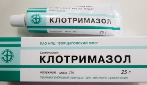 Наружная мазь Клотримазол