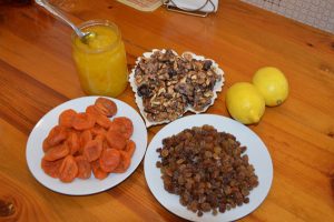 Приготовление витаминной смеси