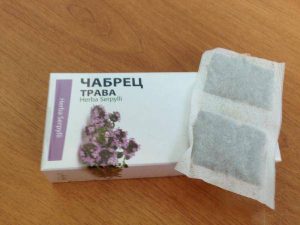 Чабрец в пакетиках