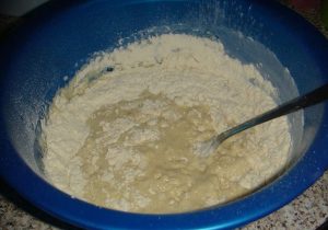 Уксус с мукой от папиллом