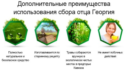 Дополнительные преимущества