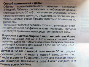 Способ применения