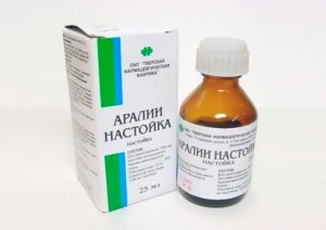 Настойка из аралии