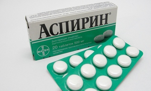 Аспирин можно применять при высокой температуре тела на фоне развития воспаления