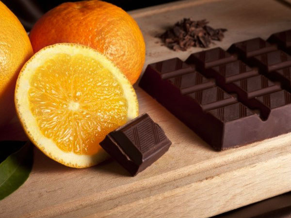 Апельсин и шоколад