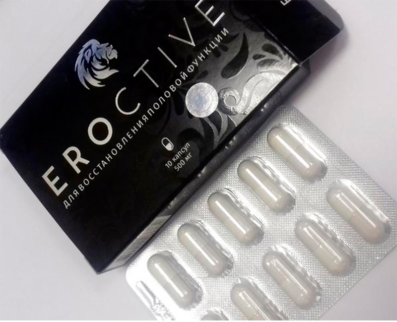Капсулы для восстановления половой функции Eroctive (Эроктив)