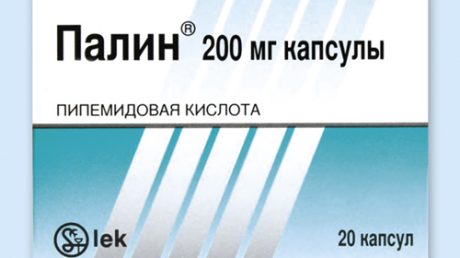 Антибактериальные средства: Палин при цистите