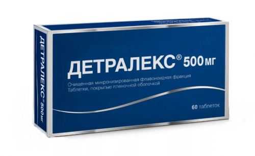 Эффективность приема Детралекса при лечении простатита