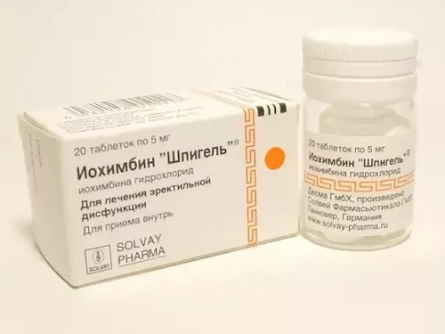 Эффективность применения препарата Йохимбин Шпигель