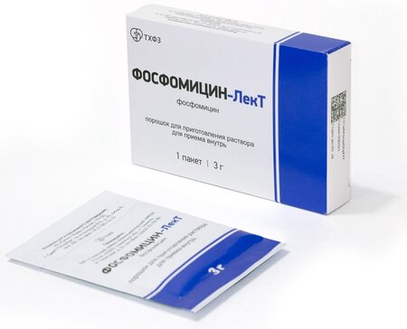 Форма выпуска и применение Фосфомицина при цистите