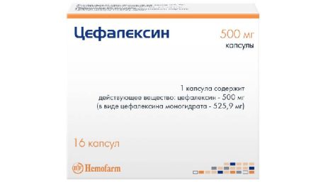 Инструкция по применению Цефалексина при цистите