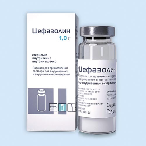 Как применять Цефазолин при цистите