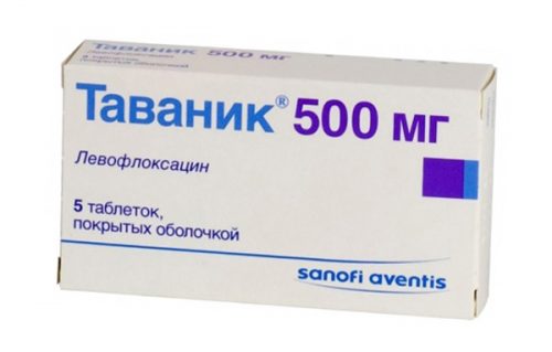 Как принимать Таваник для лечения простатита?