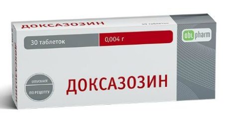 В каких случаях назначают препарат Доксазозин?