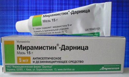 Лечение баланопостита с помощью средства Мирамистин