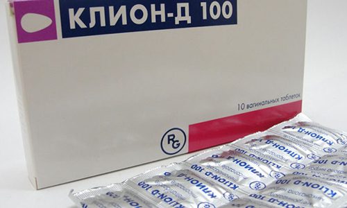 Лечение молочницы свечами Клион-Д