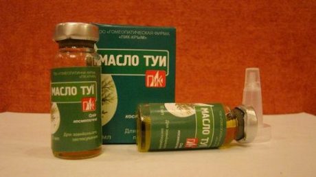 Лечение папиллом с помощью эфирного масла туи