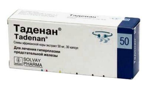 Лекарство Таденан при заболеваниях простаты у мужчин