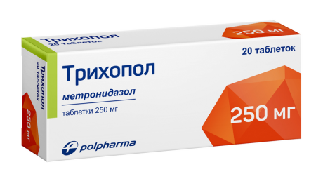Назначение Трихопола при цистите