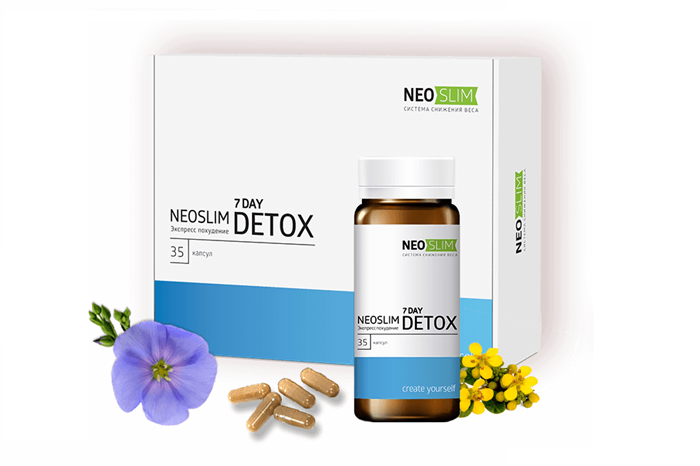 Нео Слим Детокс (Neo Slim Detox) — натуральный препарат для похудения
