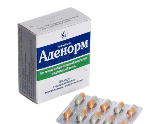 Препарат Аденорм для лечения заболеваний простаты