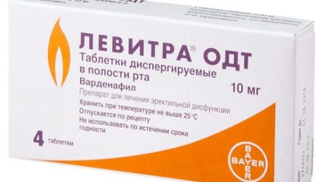 Препарат Левитра ОДТ — современное средство для потенции