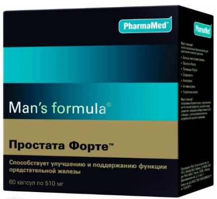 Препарат Простата Форте для лечения простатита