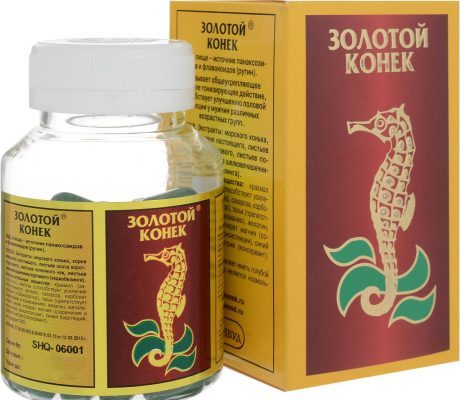 Препарат Золотой Конек для восстановления потенции мужчин