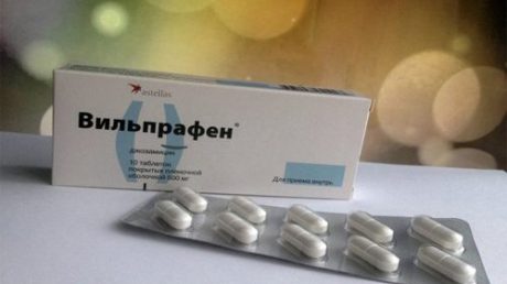 Применение антибиотика Вильпрафен для лечения гонореи