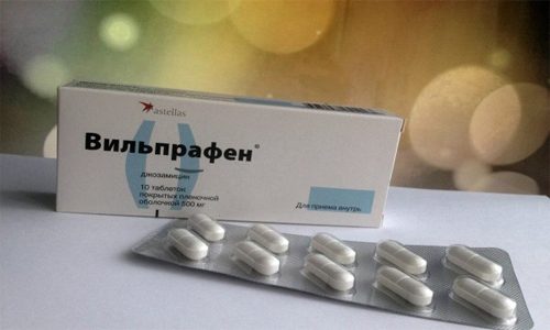 Применение антибиотика Вильпрафен для лечения гонореи