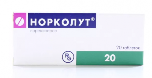 Применение Норколута для лечения кисты яичника