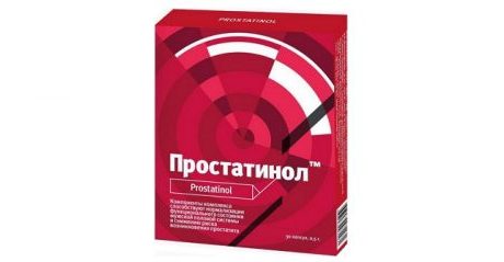 Применение препарата Простатинол при лечении простатита