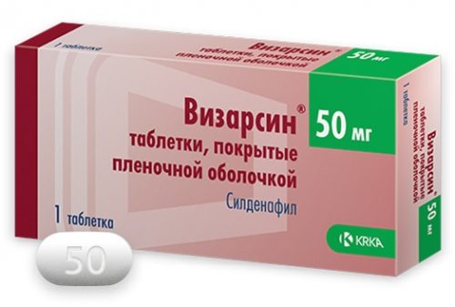 Применение препарата Визарсин для повышения потенции