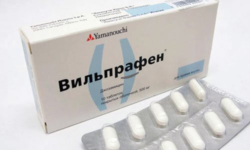 Применение Вильпрафена для лечения уреаплазмы