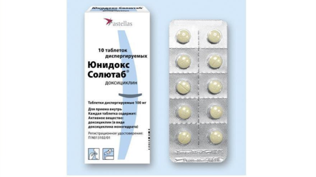 Применение Юнидокс Солютаб при лечении простатита