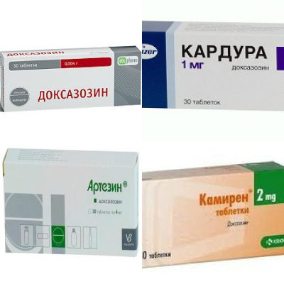 Российские и зарубежные заменители препарата Кардура