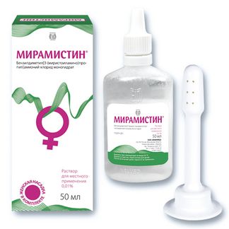 Спрей Мирамистин при цистите: дозировка и продолжительность лечения